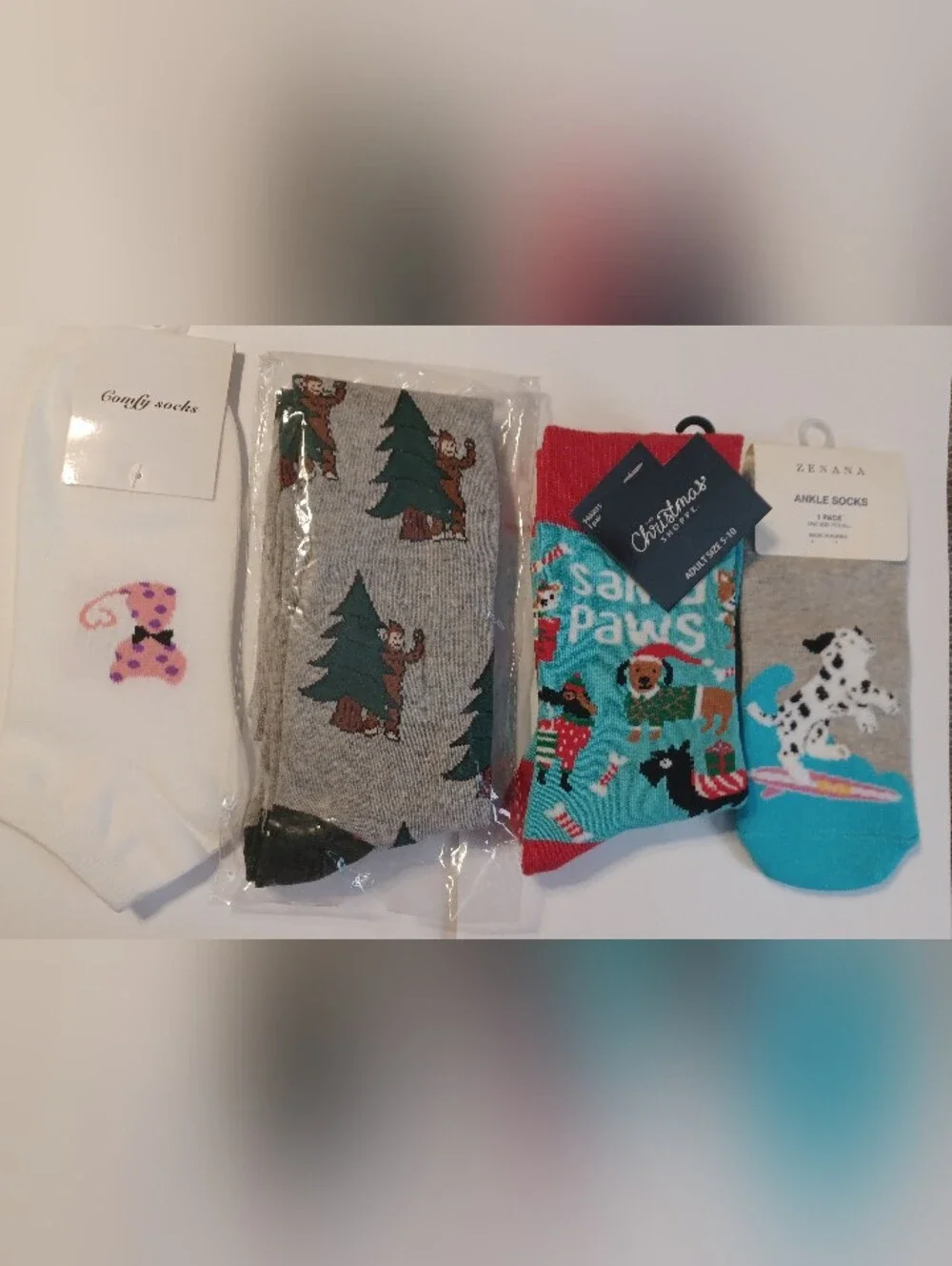 Pick 1️⃣ Cute Dog & Nature Crew Socks Set